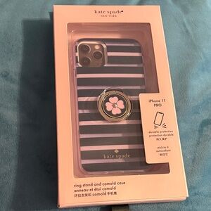 Kate Spade Striped Floral iPhone 11 Pro Case